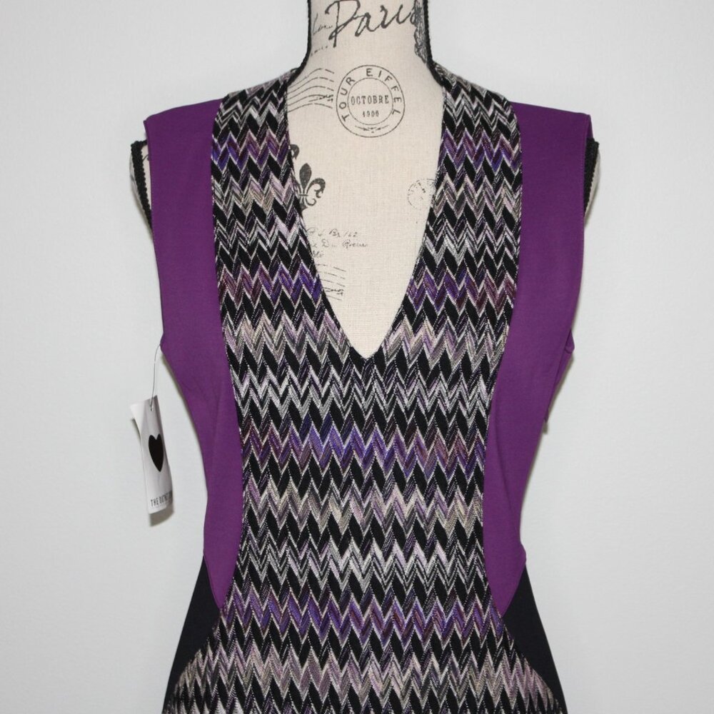 Missoni Women's Ponte-Paneled Crochet Knit Dress in size 42 / US 6 NWT MSRP 1595 - Picture 11 of 16